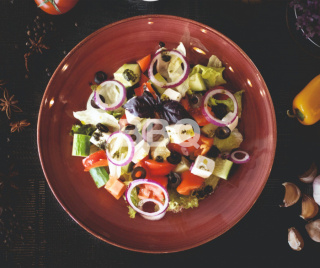Греческий салат 200г.